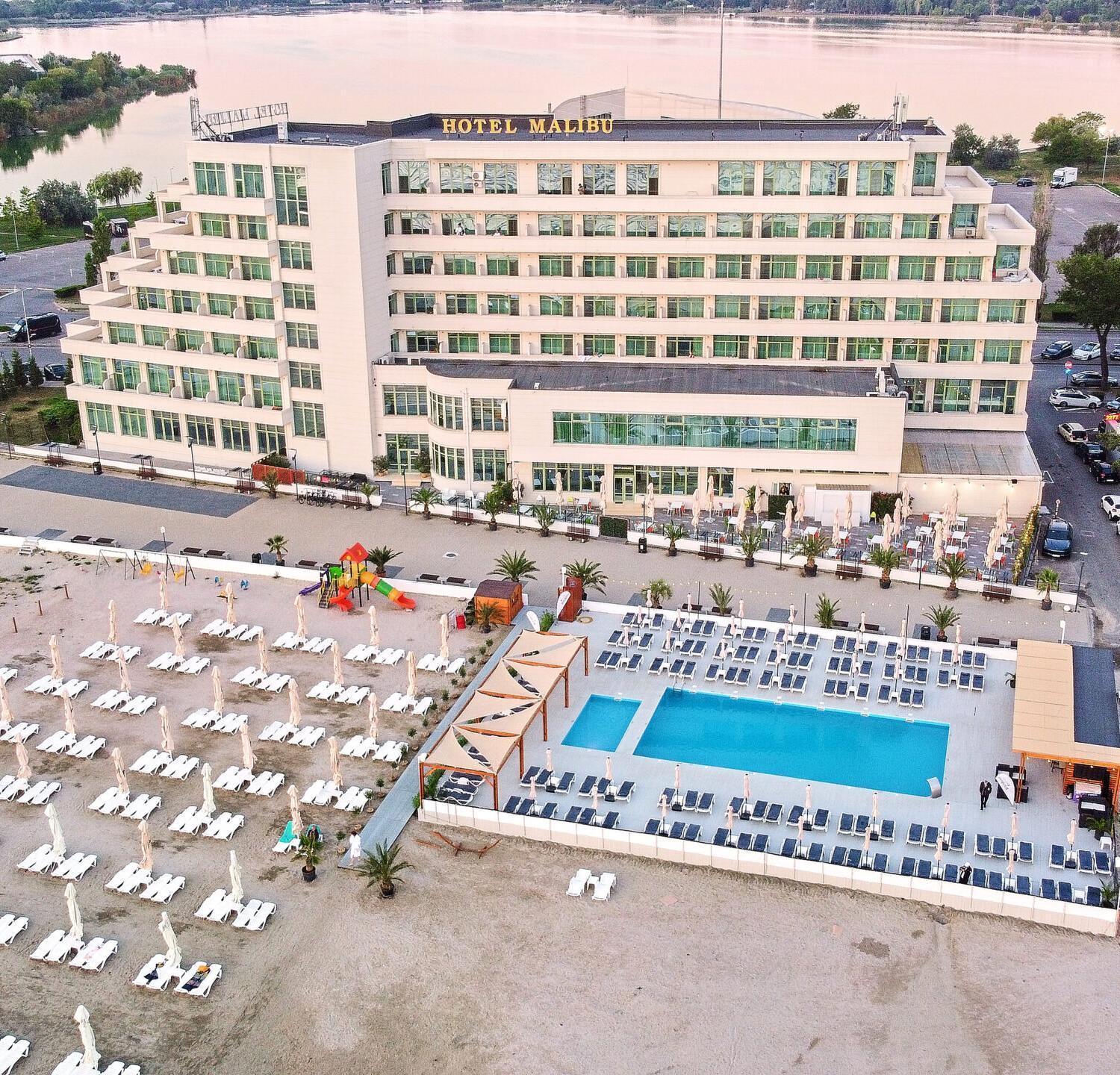 Hotel Malibu Mamaia Exterior foto