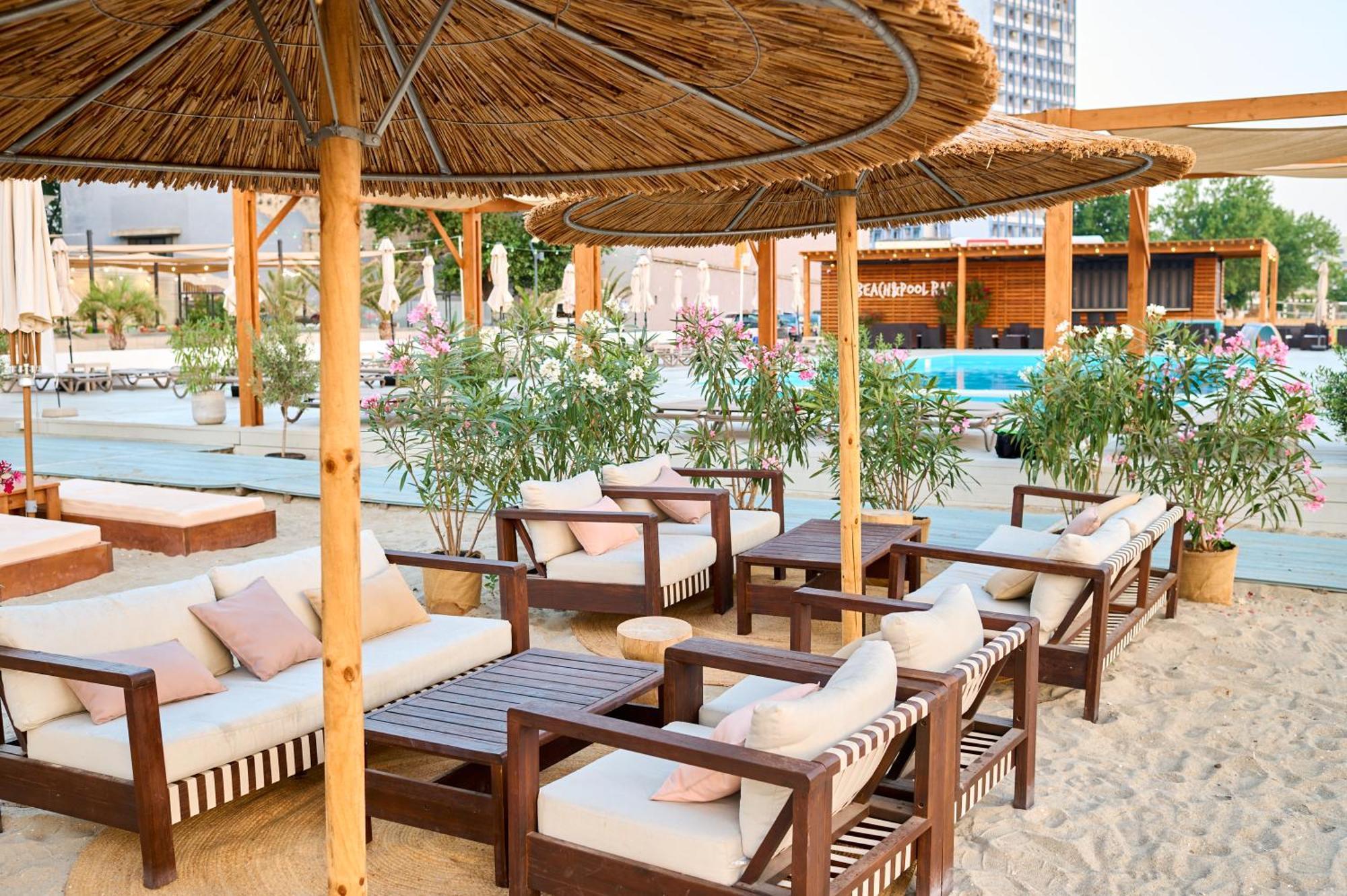 Hotel Malibu Mamaia Exterior foto