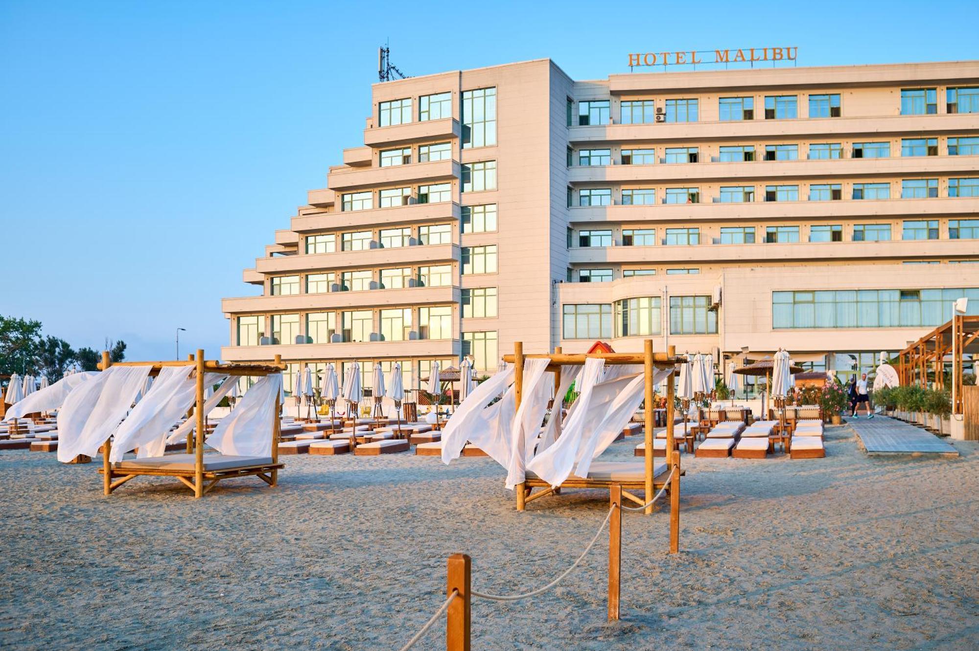 Hotel Malibu Mamaia Exterior foto