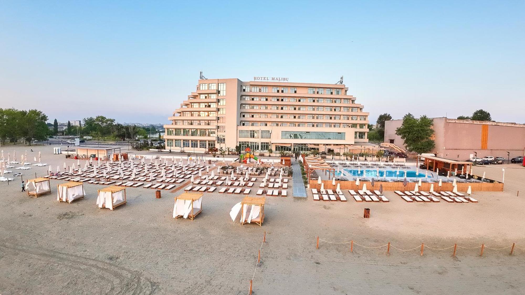 Hotel Malibu Mamaia Exterior foto