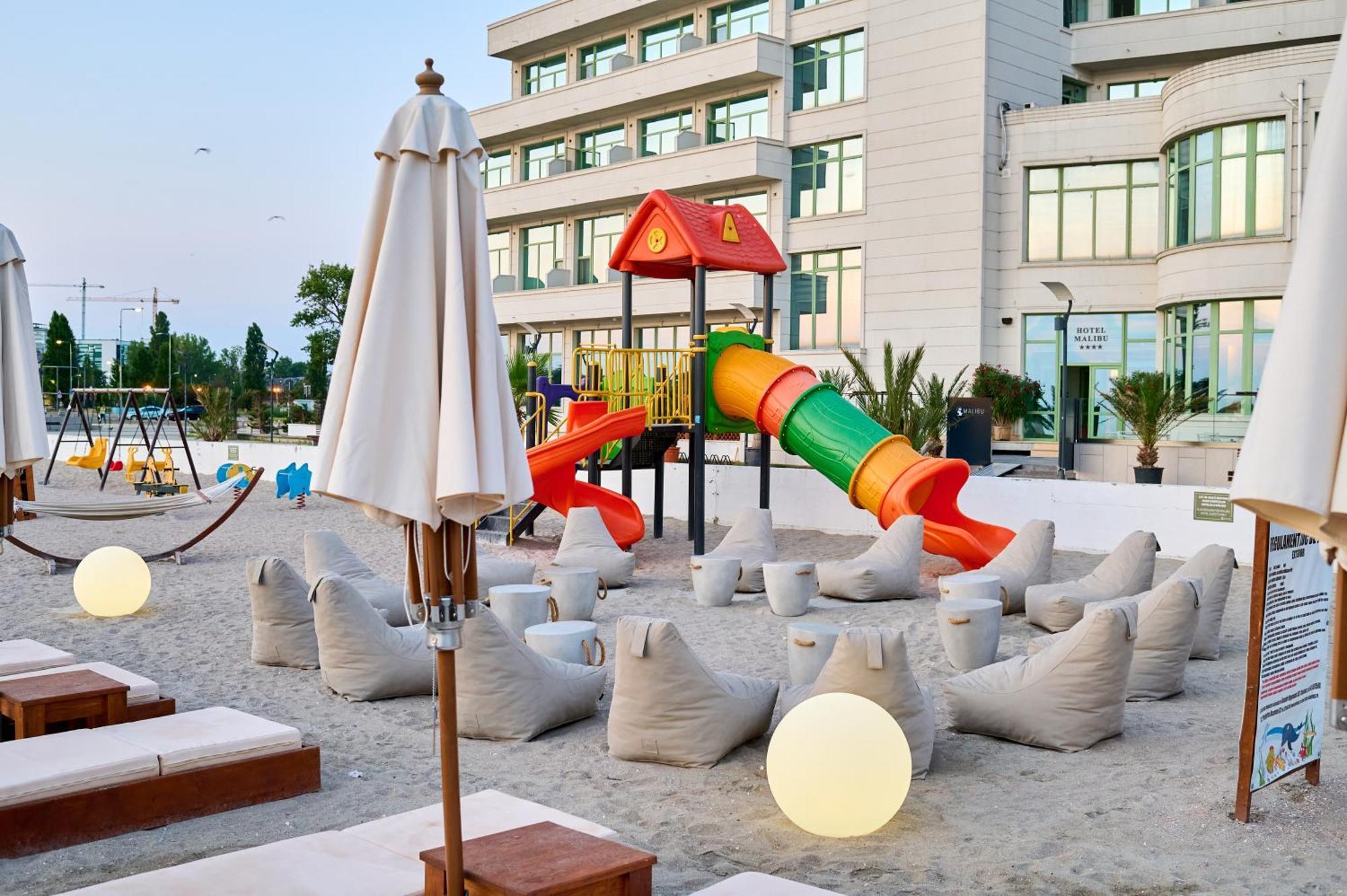 Hotel Malibu Mamaia Exterior foto