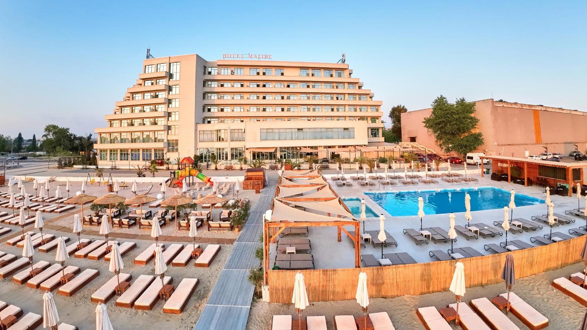 Hotel Malibu Mamaia Exterior foto